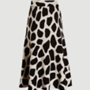 Ann Taylor Giraffe Skirt Size XS